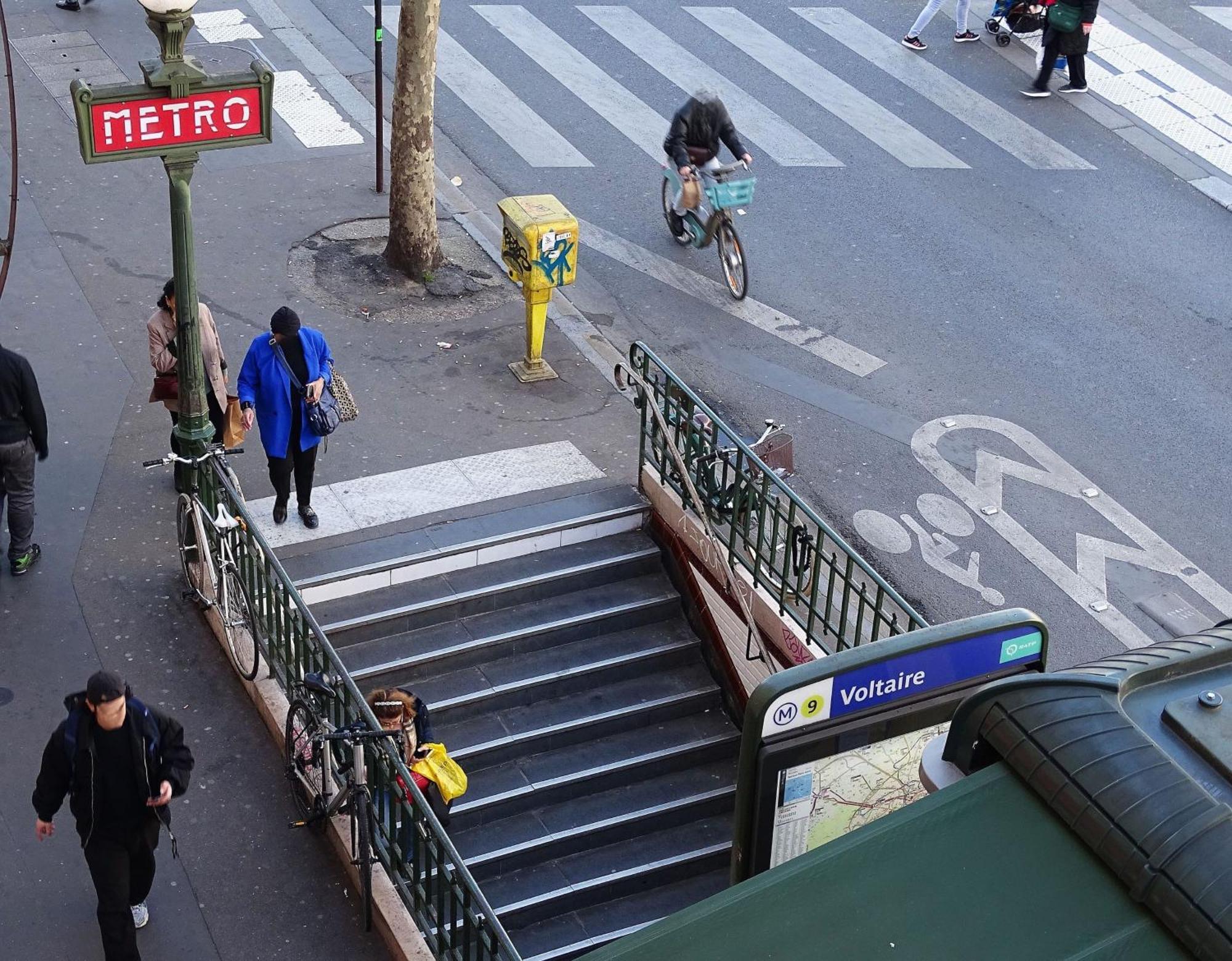 Hipotel Paris Voltaire Bastille Exterior photo
